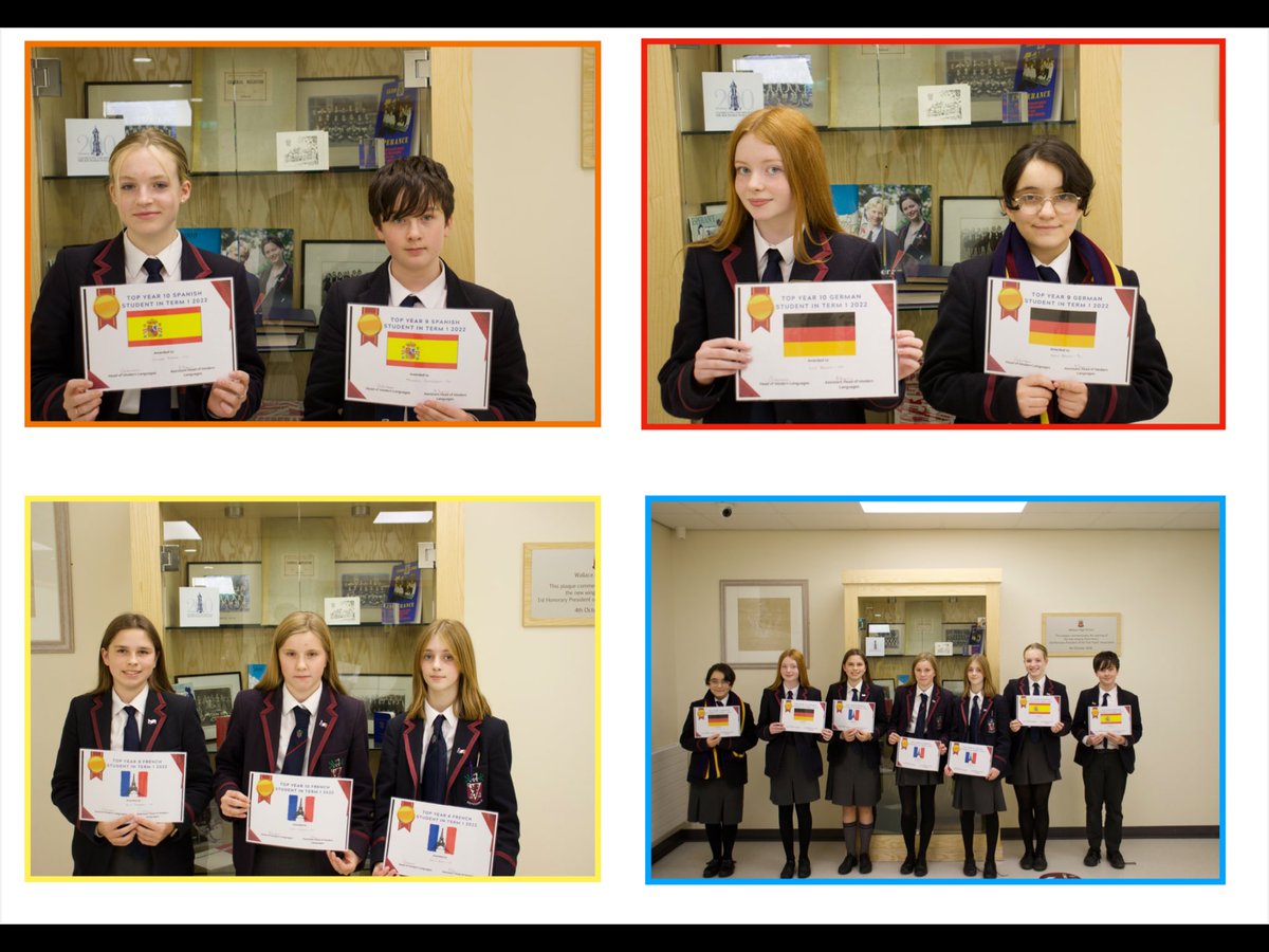 WHS_MFL's tweet photo. We had ‘stars in our eyes’ as our KS3 Star Linguists received their prizes for an excellent half-term of effort and progress in French, Spanish and German! Great things lie ahead for these talented teens (and tweens!)
#wallacehigh #languagestars #welovelanguages https://t.co/ZGLclCJhyh