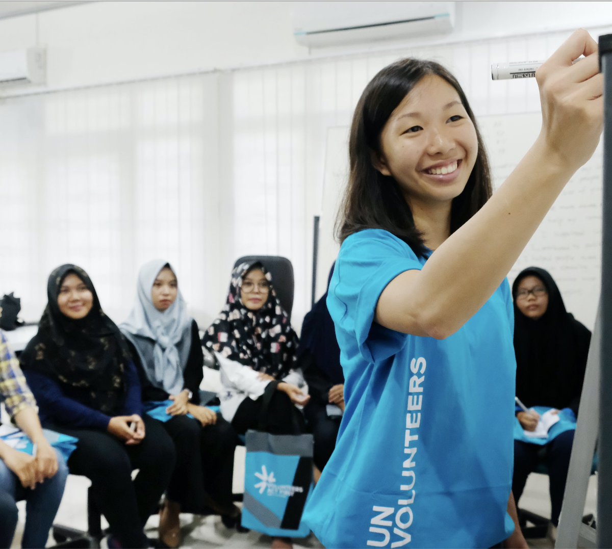 UNV mobilizes a much-needed resource of qualified UN #Volunteers - from the seasoned and committed to the optimistic and young - who are ready to make their energy and skills available in the pursuit of sustainable #development and lasting #peace🙌