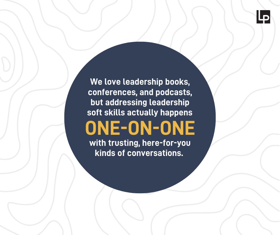 The real work and development happens in the one-on-one conversations.

#LeadershipDevelopment #ChurchResidency #ChurchLeadership