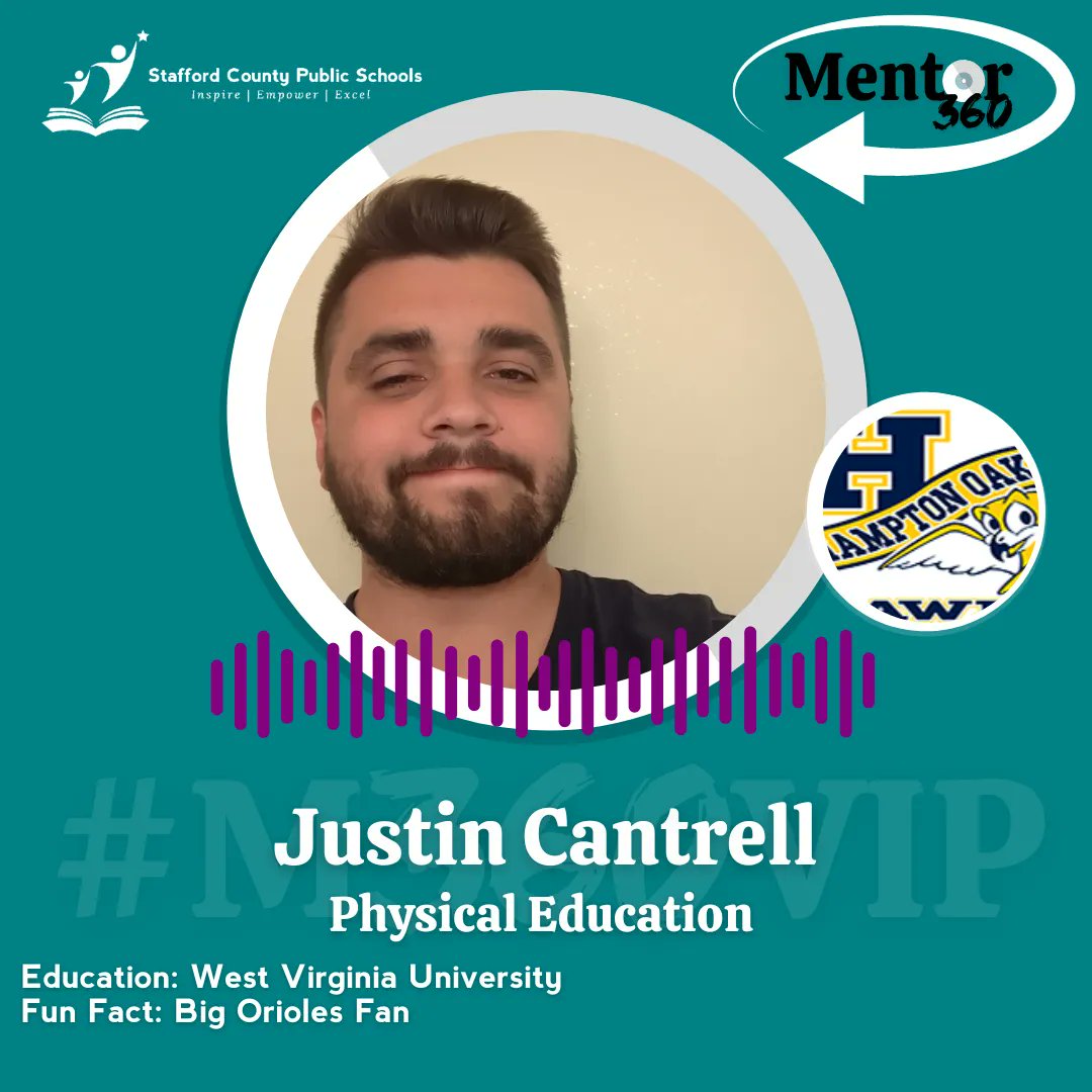 SCPS_HR's tweet image. It's time to welcome one of our new teachers to Team Stafford! Join us in welcoming Justin Cantrell to Hampton Oaks Elementary School 🎉 #Mentor360PrepForSucess #TeamStafford #StaffordSchools #ElevateStafford