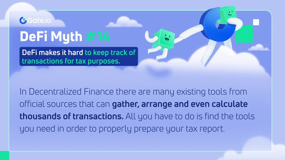 GateLayer's tweet photo. 🤧You can't keep track of taxes with #DeFi ✨

#DeFiMythBuster #DecentralizedFinance 💼 https://t.co/By9Oep0aX9