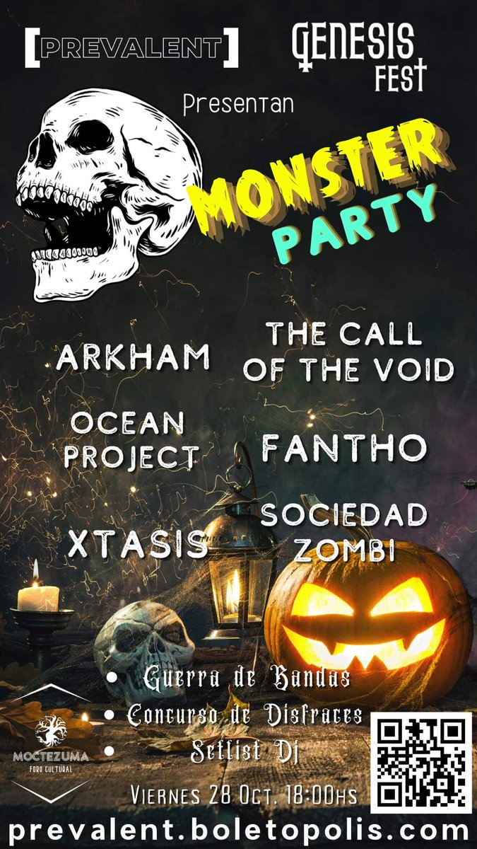 DEB_ALT_RADIO's tweet photo. Tenemos 5 cortesías dobles para este gran evento HOY con #ArkhamMX + @thecallofthevo1 + @Ocean_Projectmx + @Fantho + #Xtasis + #SociedadZombie en el @ForoMoctezuma 🤘🏼💀🤘🏼 yeeah!!! https://t.co/HuQTP0dGPy