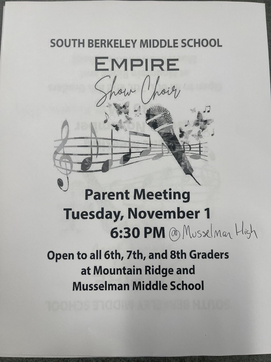 Musselman Middle Sch (@mussmiddsch) on Twitter photo 