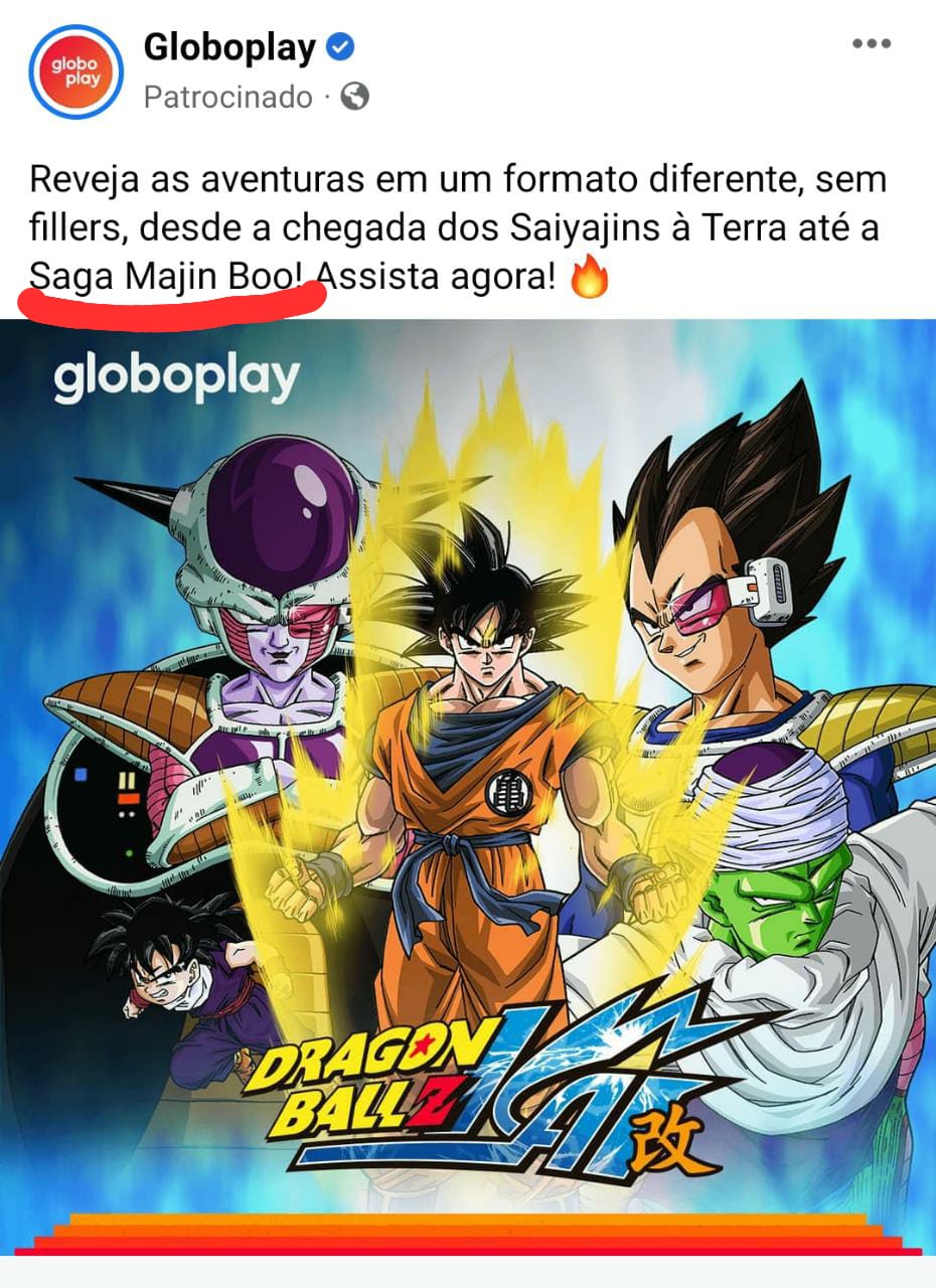 Trailers de Dragon Ball Z Kai online no Globoplay