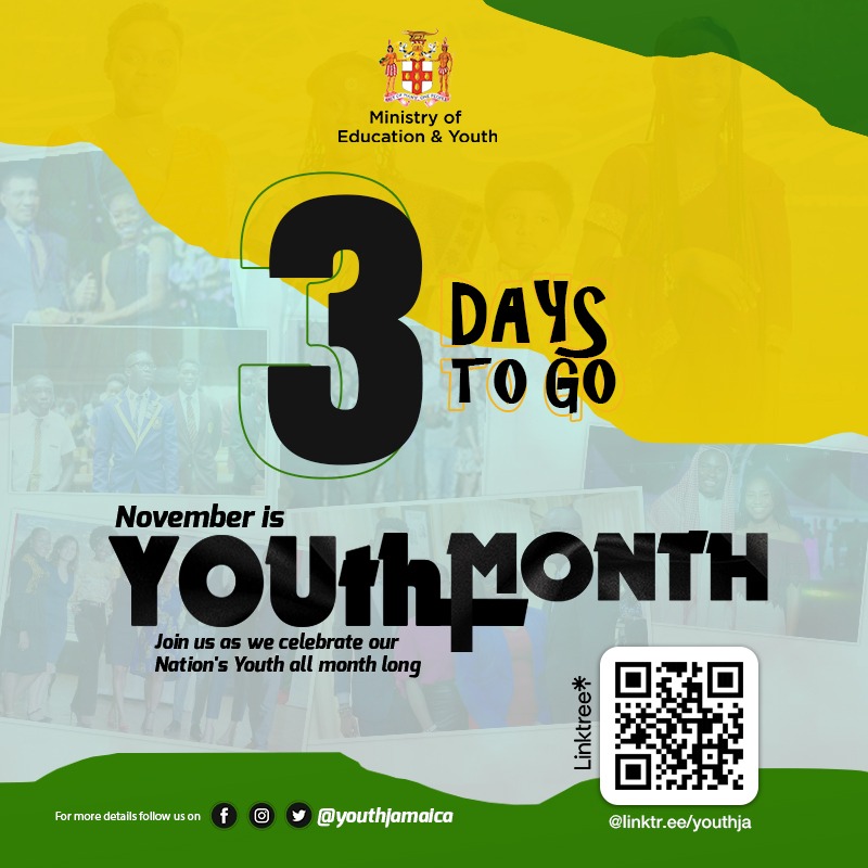 The time is getting closer. How excited are you? It is only THREE more days to Youth Month 2022!