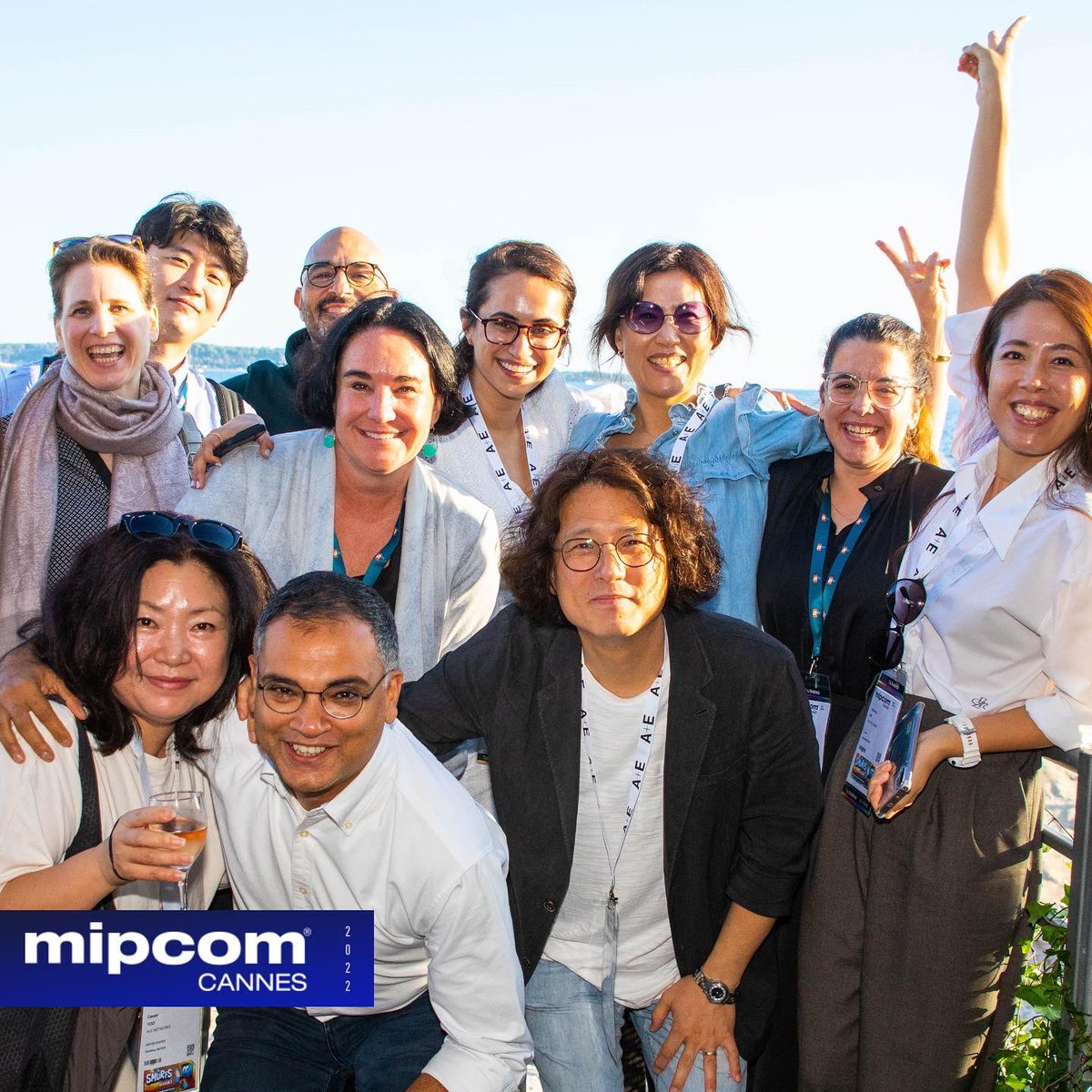 AE_GlobalMedia's tweet photo. Cheers to a successful #MIPCOM 2022! Kudos to our awesome Global Content Sales team, who spent a productive week in Cannes connecting with friends old and new and showcasing our premium content to prospective partners worldwide. Great job, everyone! #MIPMARKETS https://t.co/oq6xz8FCpL