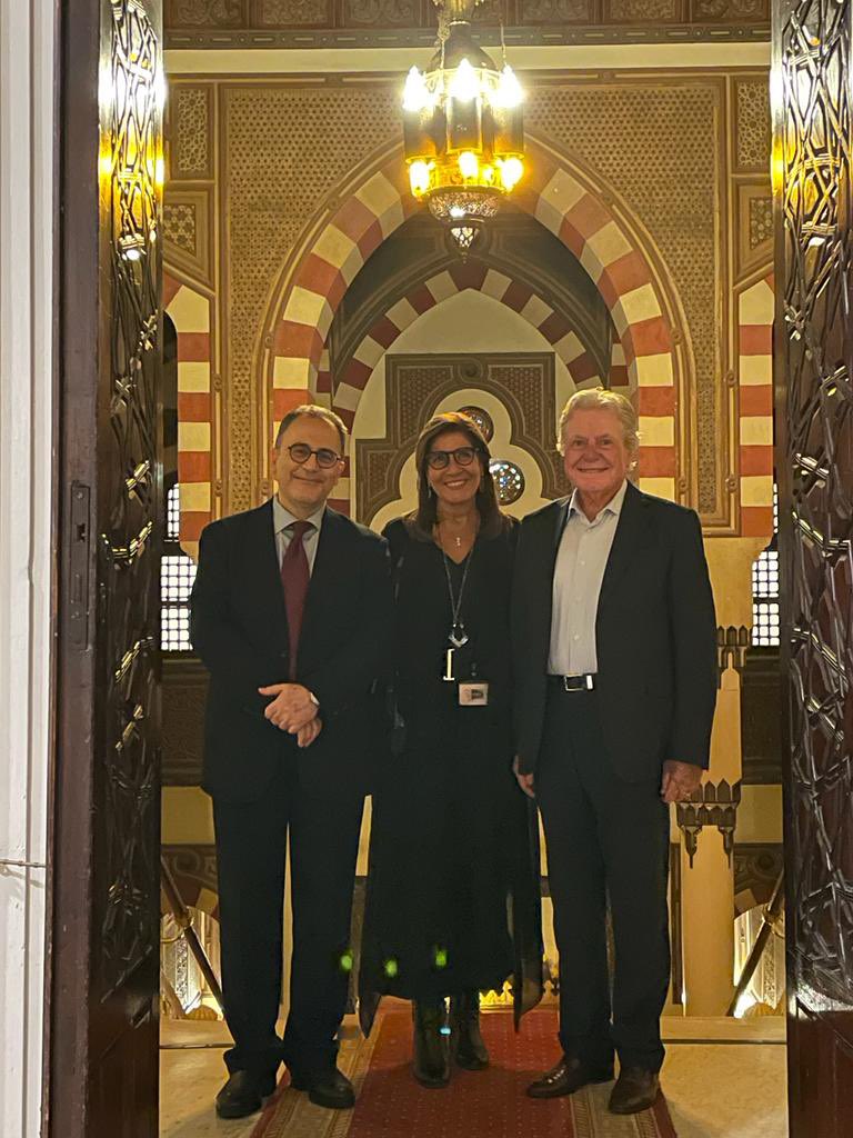 <a href="/AUC/">AUC</a> &amp; <a href="/CairoFilms/">Cairo International Film Festival</a>, represented by President Hussein Fahmy, partnered for festival events on Tahrir campus &amp; student engagement, led by Dr. Mervat Abou Oaf <a href="/tito_ao/">Dr. Mervat Abou Oaf</a>.This is part of our role to support culture &amp; a holistic education through such iconic events.