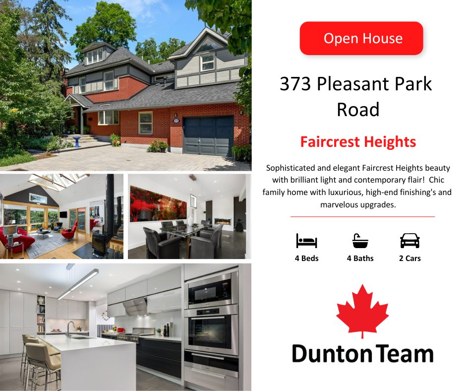 Open House
373 Pleasant Park Road
Sunday, October 30th, 2-4pm
dunton.ca/listings/373-p…
#ottawarealestate #ottawaagents #ottawa #duntonteam