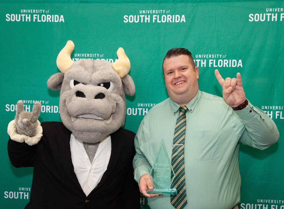 USF_SPT_RS's tweet image. A special congratulations to our own Jeremy Turkall, Manager Educational and Student Affairs who was recently awarded a 2022 University of South Florida Outstanding Staff Award.
To learn more visit: hscweb3.hsc.usf.edu/.../usf-outsta…
Congratulations Jeremy!