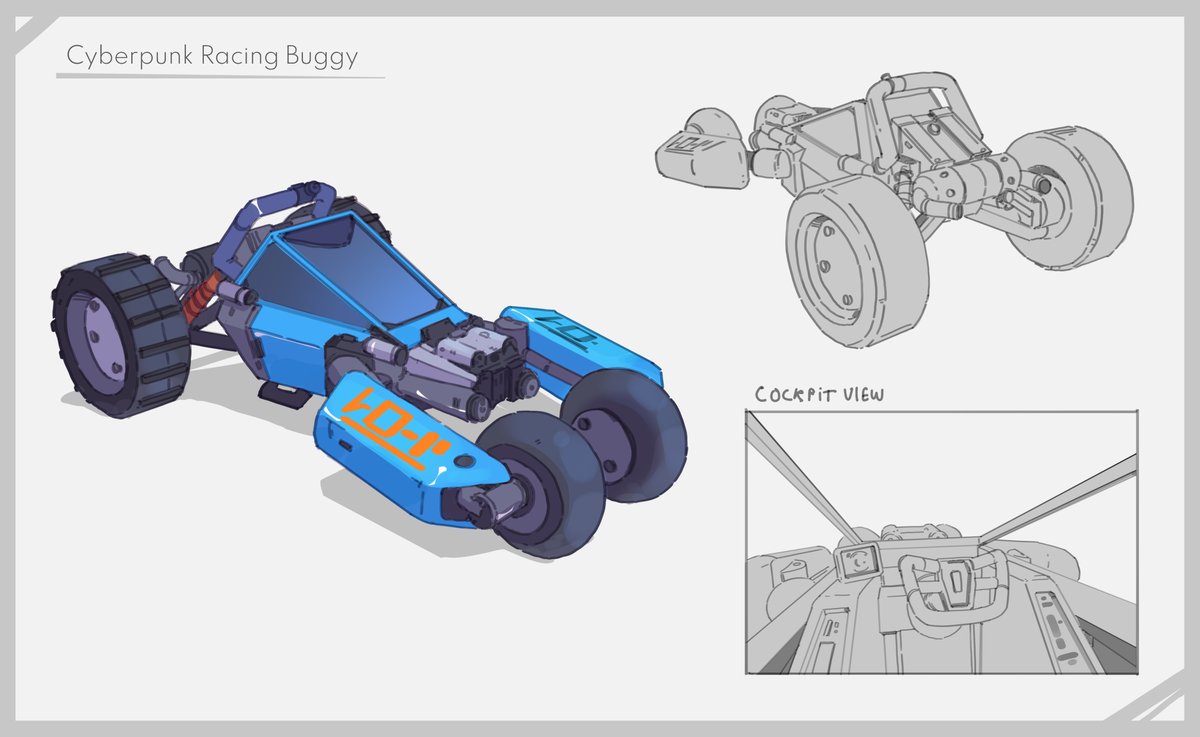 seruval's tweet photo. Sci-fi Vehicle Design (made at Artside School, Pascal Nicolas Tremblay's workshop) https://t.co/zJeOuxK5Kl