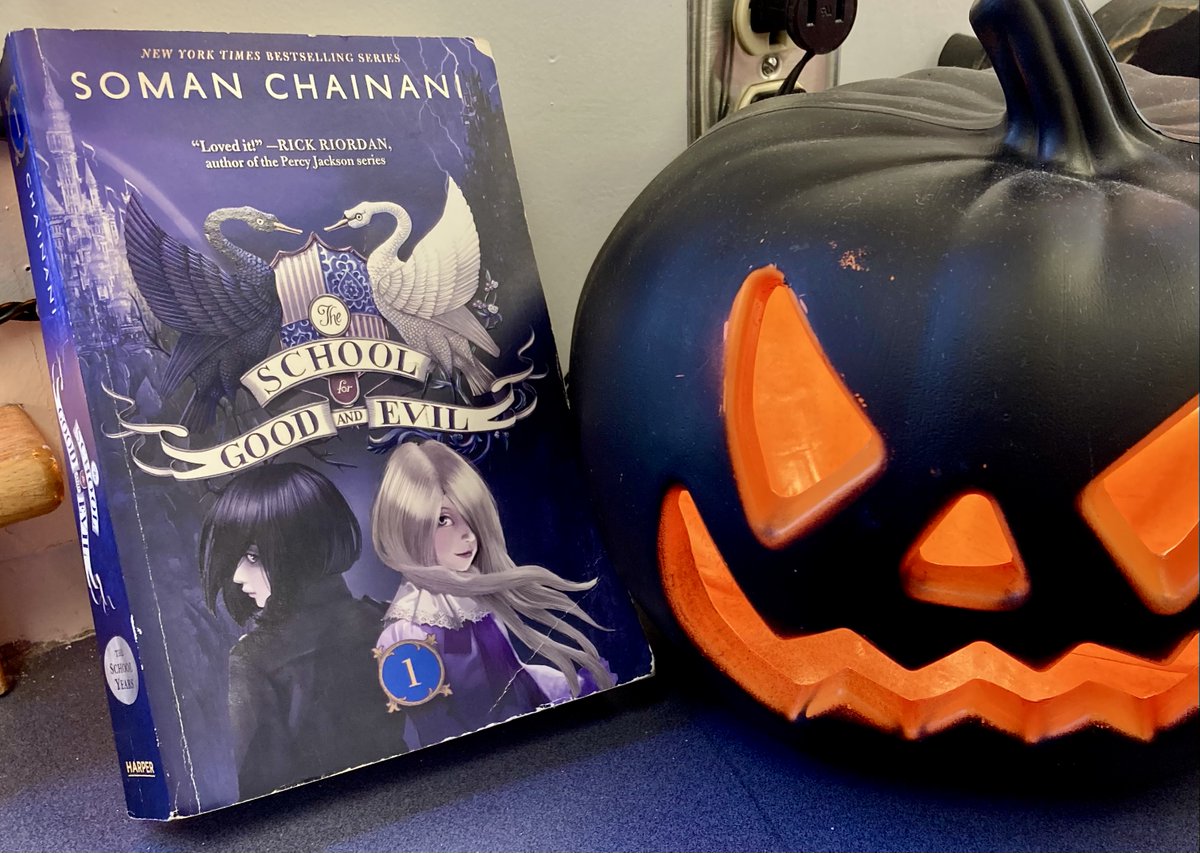 Our #FirstChapterFriday for October is The School for Good and Evil by <a href="/SomanChainani/">Soman Chainani</a> !