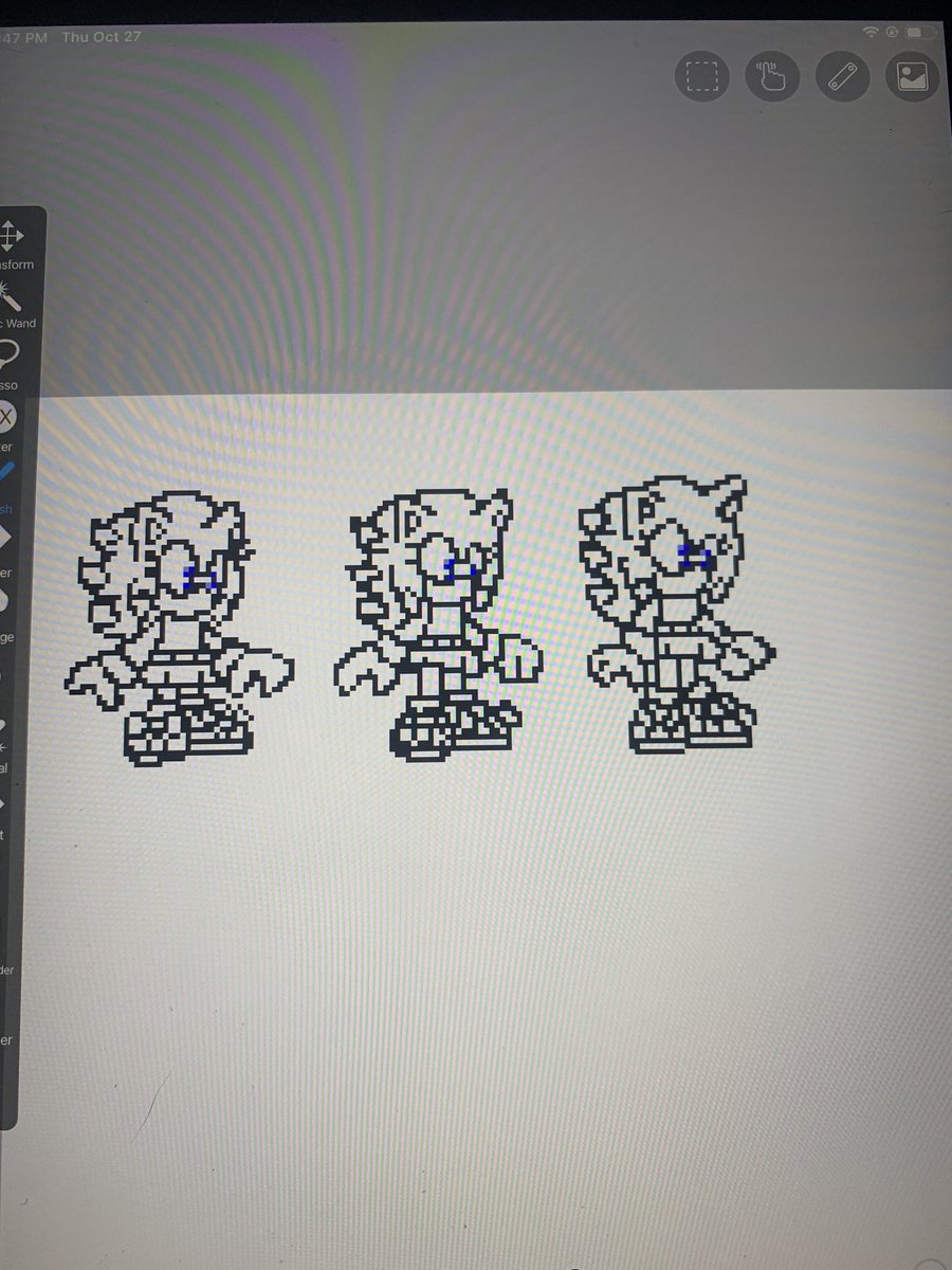 Cutieglimmy's tweet photo. Glimmy sprite practice
~
Im practiceing doing some sprites just for fun since i used to do them back in high school and tbh i think ive gotten way better than my first result! Tho the right ear bothers me..Hmm π€
~
#glimmer #glimmerthehedgehog #sprites #pixelsprites #digitalart https://t.co/pUvmovPwBb