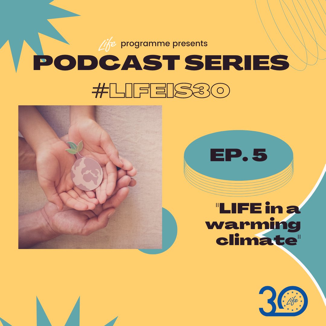 🎙🚨 @LIFEprogramme Podcast Alert 🚨🎙 Hear from 6⃣ LIFE projects that are working to combat #climatechange via: 🌊River restoration ⚡Renewables 🏡Energy efficiency 🌽Sustainable food 🌍Peatland restoration 📚Climate education Listen🎧: open.spotify.com/episode/5YmRgy… #LIFEis30