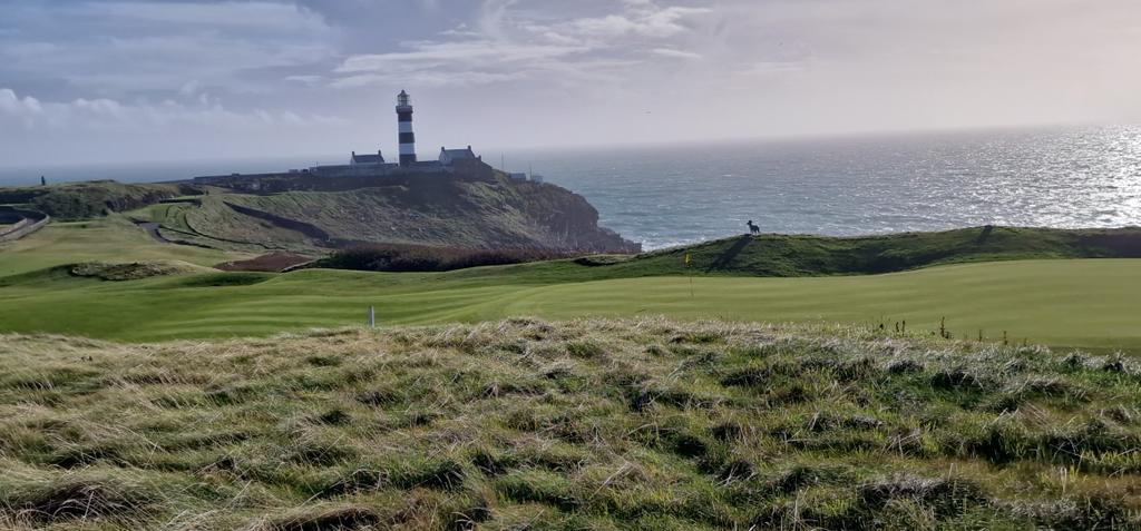 chubby6665's tweet photo. My first visit to the iconic Old Head of Kinsale Golf Club ...its blowing 35mph and I'm not sure the 3 golf balls I have brought will be enough !! #oldhead https://t.co/SYDxAYpwj6