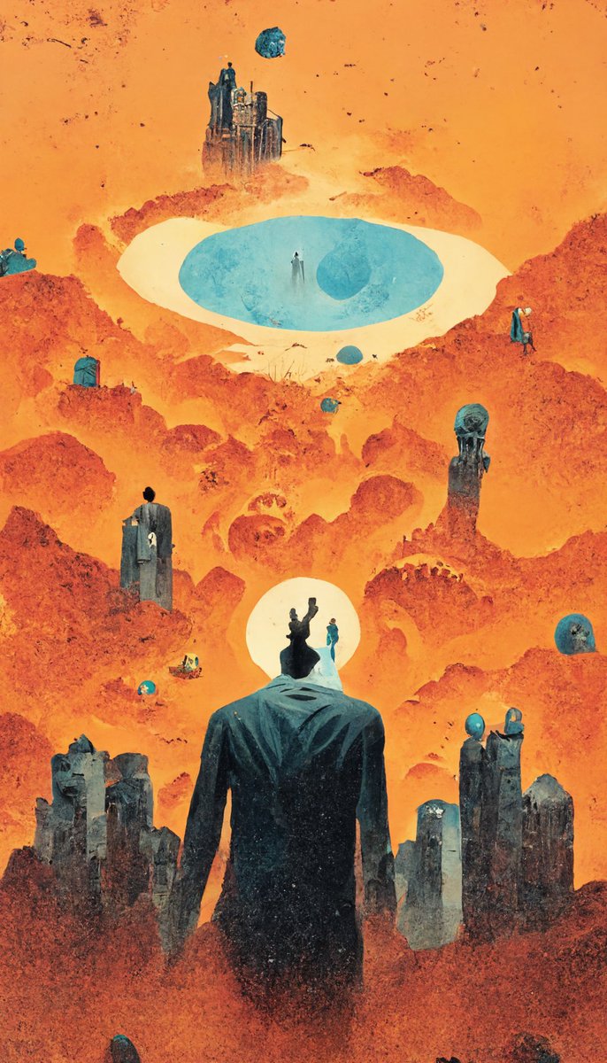 There's lots of different ways an #AI's can interpret the "'#Metaverse"...

I am a fan of this Friday's post, as while more interupative, it leaves a lot of creativity to the mind, it certainly has its own style.