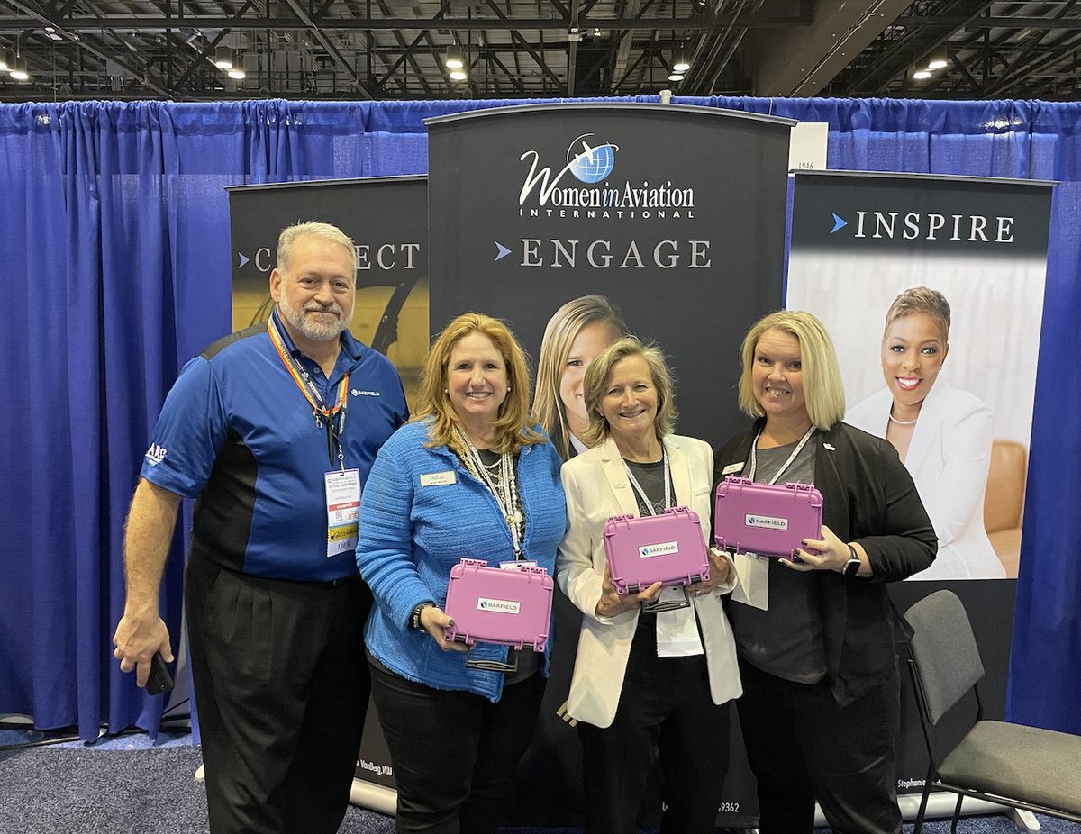 Reflecting a fantastic #NBAA2022 to meet and greet new and existing #WomeninAviationInternational individual and corporate members in Orlando, Florida, recently...were you there? #IamWAI #WeAreWAI #WomeninAviationInternational #WomeninAviation #NBAA