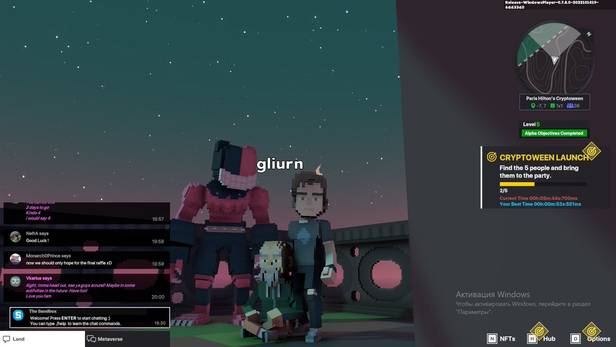 tema_arty's tweet photo. @TheSandboxGame I just participated in the Paris Hilton  #Cryptoween Event. I found Grralh check out my screenshot below!
🎃👇 https://t.co/FW78nvdO67