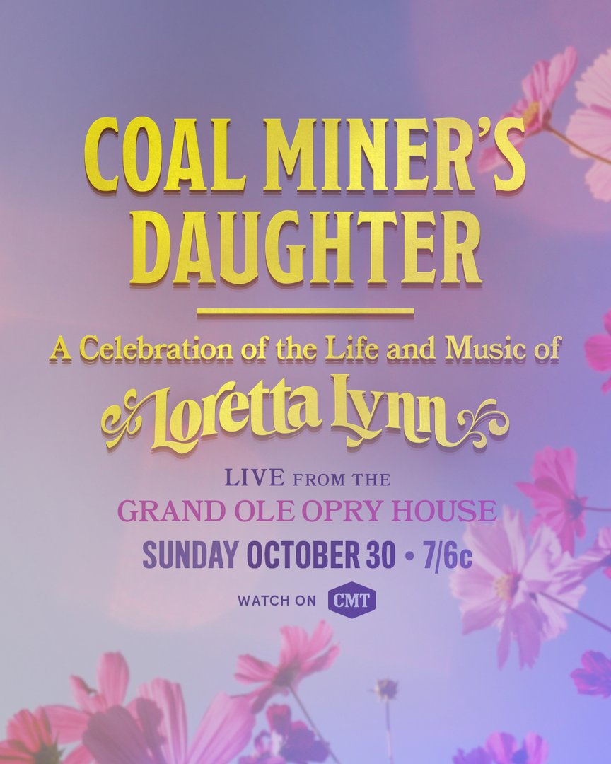 GeorgeStrait's tweet photo. Celebrate the life and music of @LorettaLynn as George performs this Sunday, 10/30 at 7/6c on @CMT. https://t.co/tFZw92ZdES