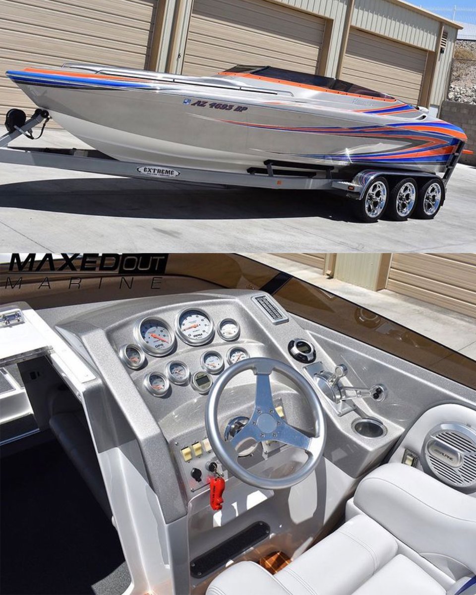 AutoMeter's tweet photo. Check out this 2010 Hallett 270 boat using a variety of AutoMeter’s Marine series gauges!
#boat #boatlife #customboat #customboats #speedboats #boatbuilding #powerboat #performanceboats #boatrace https://t.co/Tuf4T4WrMt