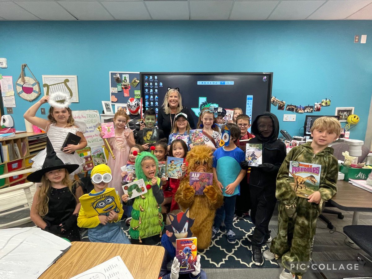 Happy Book Character Parade Day! Love all of these kids so much! ❤️🎃 👻 #Friyay #luckyteacher #fun #memories #InspireExcellence #DragonProud <a href="/rockenbaughES/">Rockenbaugh ES</a> <a href="/Carrollisd/">Carroll ISD</a>