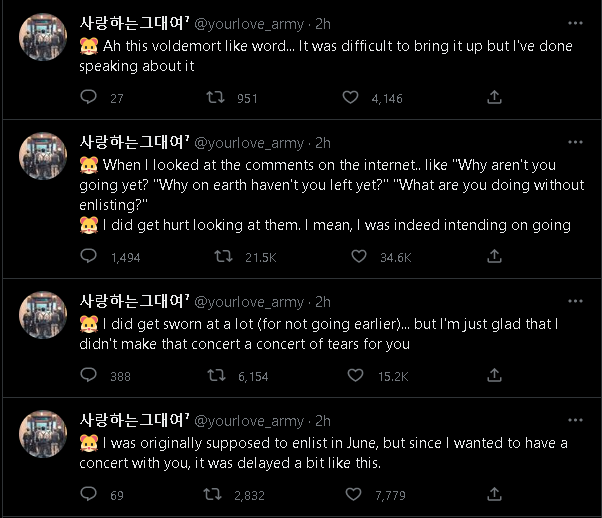 me_maria65's tweet image. Jin's some English trans in this speech that he made. I can't believe that there were people who actually bullied him. He &amp;amp; the boys endured this,  just to make us happy.  This is ridiculous. Their decision makes sense now.

Thanks @yourlove_army for this trans.💜