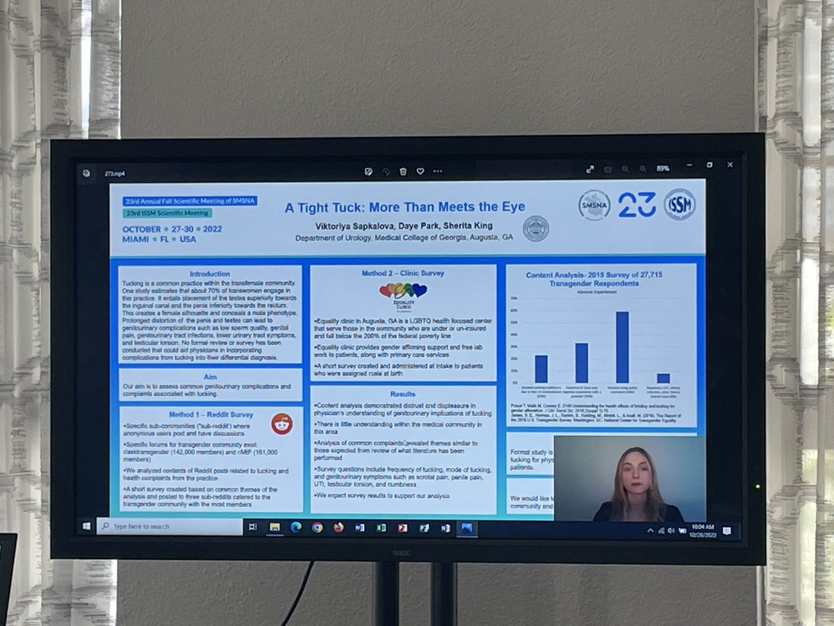 Rachel Kaufman, MD (@rachelkauf) on Twitter photo Awesome presentation by <a href="/dparkmed/">Diane Park</a>, Viktoriya Sapkalova and <a href="/kingurology/">Sherita A. King, MD</a> on the practice of tucking in the trans-feminine population! So important to learn about! Awesome presentation by <a href="/dparkmed/">Diane Park</a>, Viktoriya Sapkalova and <a href="/kingurology/">Sherita A. King, MD</a> on the practice of tucking in the trans-feminine population! So important to learn about!