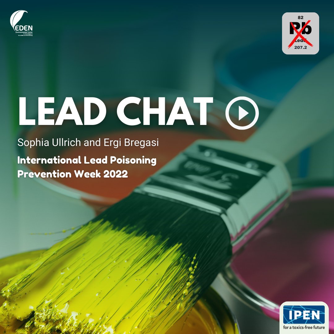 🎙️'Lead Chat' podcast gives an overarching look at the health of lead exposure and Albania's regulation. 👉Listen here: youtu.be/_BJKFjKfVbc #InternationalLeadPoisoningPreventionWeek2022 #IPEN #BanLeadinPaint #LeadinPaint #ILPPW2022 #ILPPW
