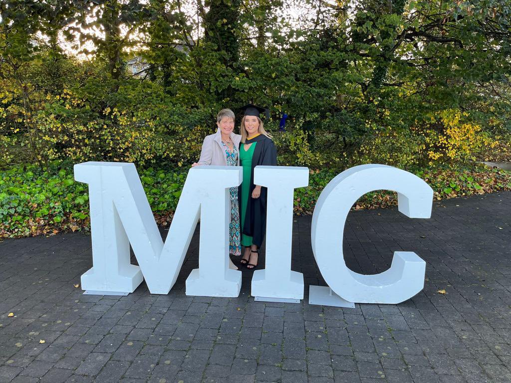 boyceoc's tweet photo. Another very proud day in the Boyce household. 

Congratulations Eimear. 🎓🧑‍🎓💕
#MICGraduations https://t.co/NZ0MPthdn0