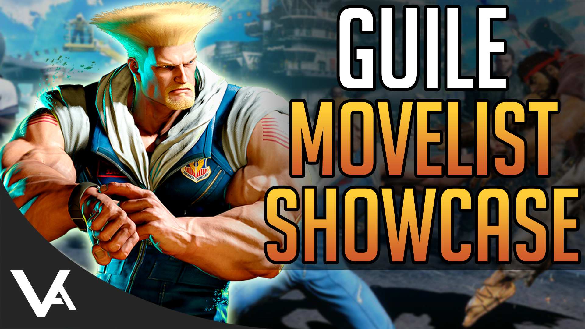 VesperArcade on X: New Video! STREET FIGHTER 6 Guile Move List! All  Normals, Specials & Supers (Closed Beta)    / X