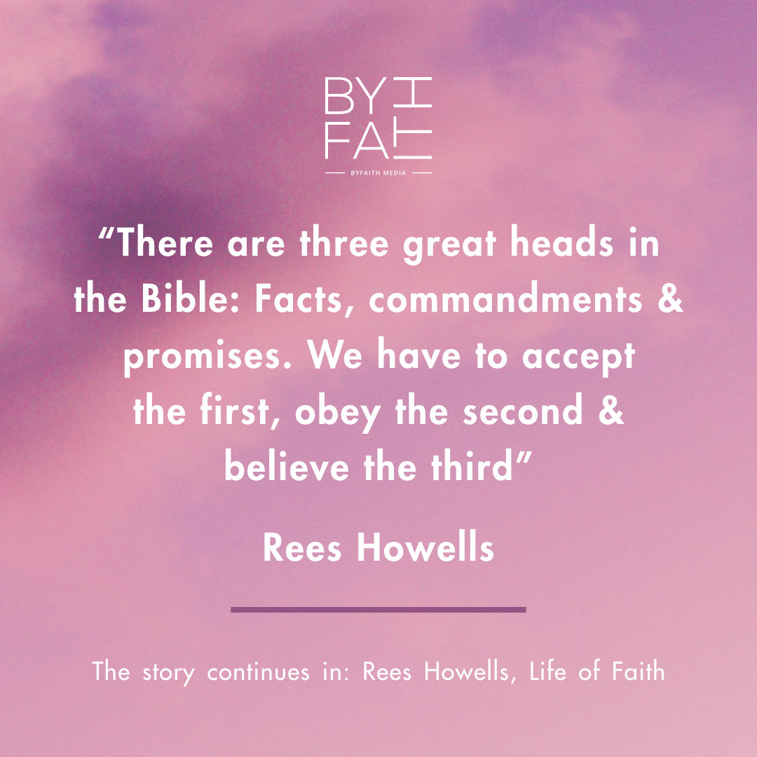 Facts, Commandments & Promises ✍🏼

Discover More: byfaith.org/product/rees-h…

#ReesHowellsLifeofFaith #LifeofFaith #ReesHowells #ReesHowellsIntercessor #SamuelReesHowells #MathewBackholer #intercession #Intercessor #BibleCollegeofWales #ChristianLiterature #HolySpirit #Prayer #Bible