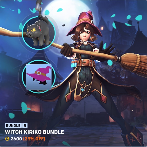 You guys know the drill by now 🚨

<a href="/PlayOverwatch/">Overwatch</a> has given me some Kiriko Bundles to give away so here's what you gotta do to enter!

🐈‍⬛Follow ya boi <a href="/OW_SVB/">SVB</a> 
🐈‍⬛Like &amp; RT this post

I will draw the winners on Sunday, just in time for Halloween on the 31st 🎃