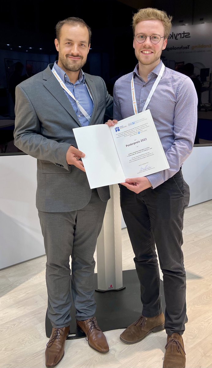 dominiksaul88's tweet photo. Congratulations to the poster award #DKOU2022 for @benjamingellhaus for the fantastic work on AAV-mediated Foxo3-knockdown #science #sarcopenia #surgery #orthopedics https://t.co/8vl5aiFsgL