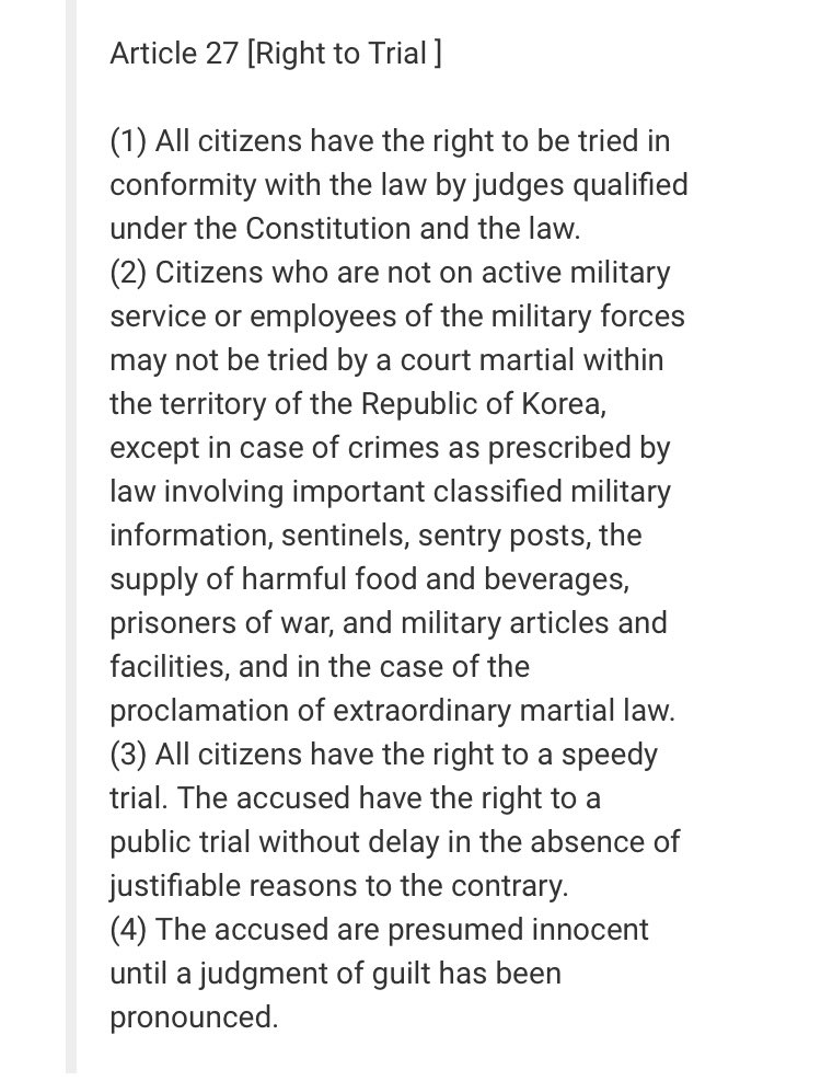 manonaswann's tweet photo. But what about Seungri’s Human Rights

I personally believe that various constitutional and universal human rights were breached including the presumption of innocence and freedom from coercion, duress or threat and, potentially, the right to be tried by a judge 

1/ https://t.co/OhB62zNP6p