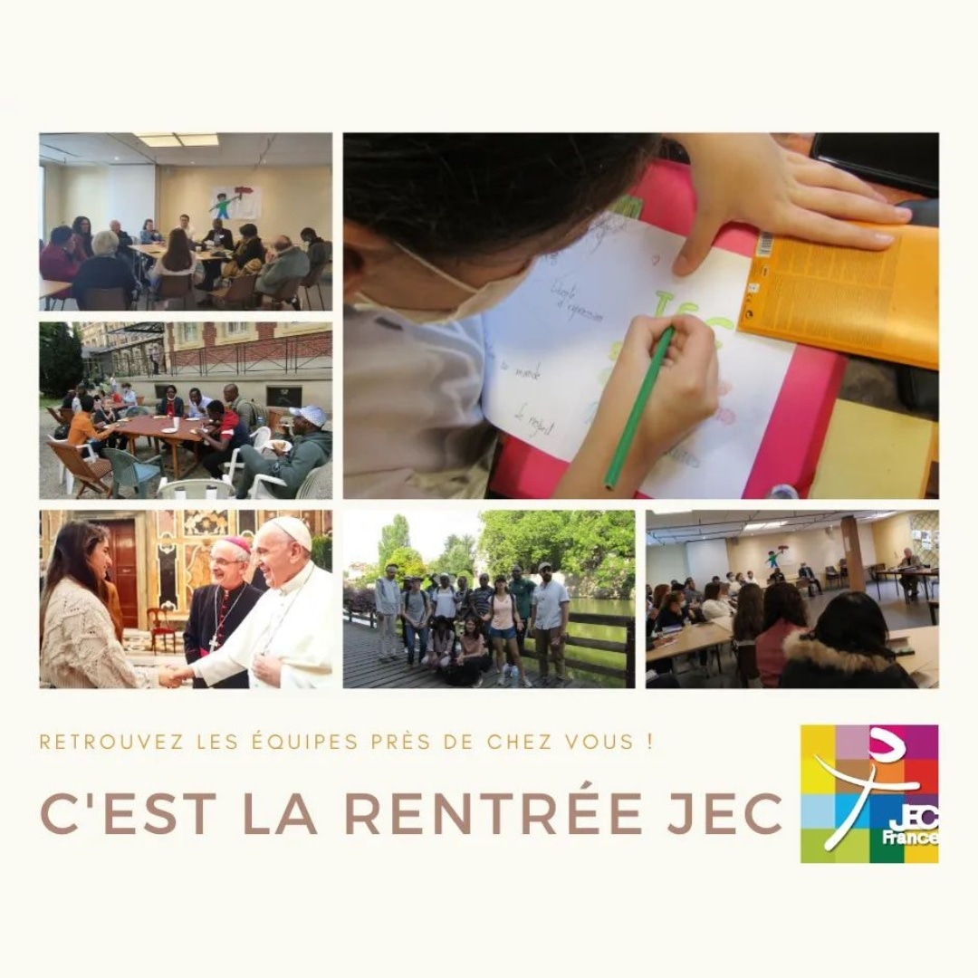 C'est la rentrée JEC ! Les équipes JEC ont fait leur rentrée en septembre dernier! Rejoins une équipe proche de chez toi !🎒🏫⛪️