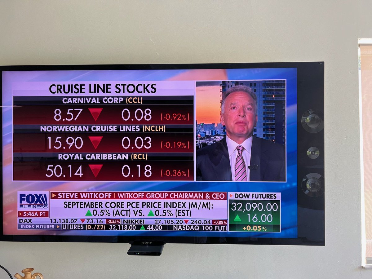 ananationfit's tweet photo. @witkoffgroup Mr.Witkoff breaking it down  @FoxBusiness this morning. Very well said sir! As always a wealth of knowledge when it comes to business,  investments, &amp; projections 👏 https://t.co/mJ3hQDaXEB