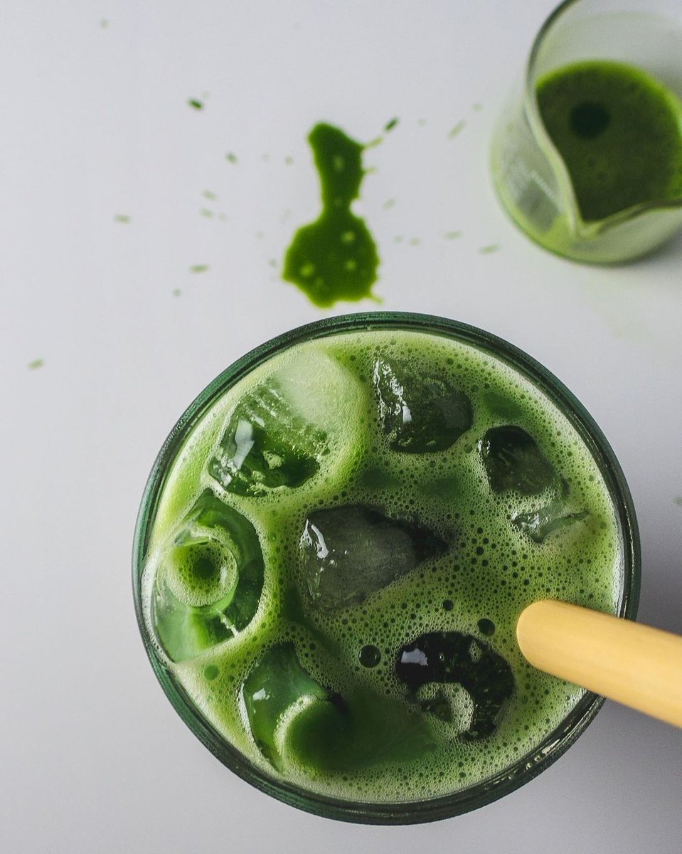 baahtcha's tweet photo. Green never looked so good 😍 PC: @matchacafebli #baahtcha https://t.co/oT1pcgtK3y