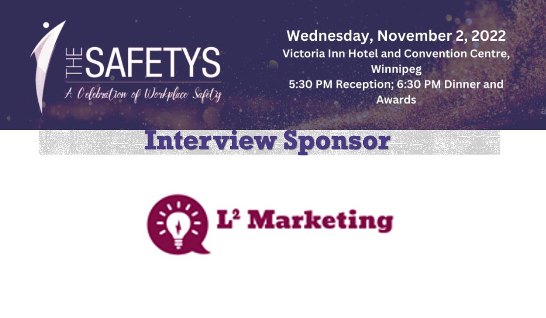 Have you registered? We are just 3 days away from celebrating workplace safety and health in Manitoba! Thank you to <a href="/L2_Marketing/">L2 Marketing</a>, a proud sponsor of this one-of-a-kind signature event!  

👉 thesafetys.ca
#TheSafetys #CelebrateSafety #Manitoba
