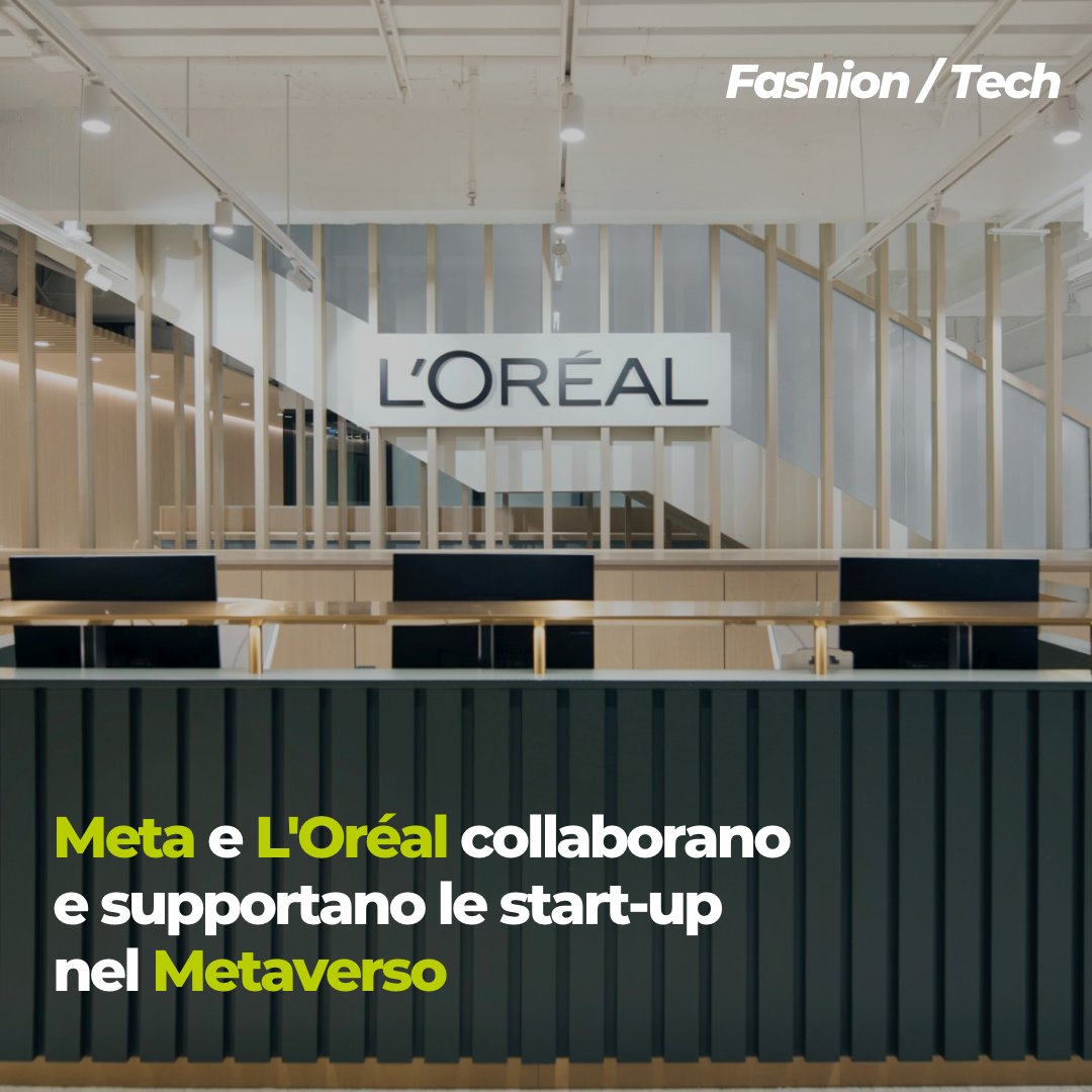 Meta e L’Oréal lanciano insieme un programma di accelerazione delle #startup dedicato alla creatività nel #metaverso.🚀

#retailhub #retail #innovazione #tecnologia #VR #AR #metaverse #digital #online #AI #token #loreal #meta