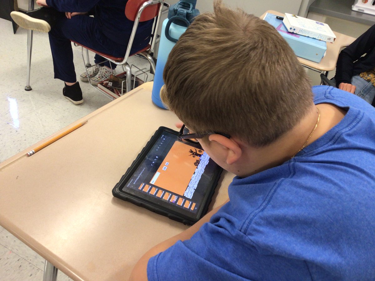 mkevil23's tweet photo. We are having a spooktacular time today during our Friday Stations! Thank you to @kbrockwayd23 for your help with setting this up and your ideas! @D23MacArthur https://t.co/NGMxqbzQtk