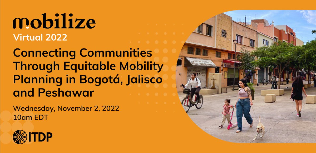 Join us on November 2 @ 10 AM EDT to hear from the cities of Bogota, Peshawar, and the State of Jalisco as they talk about the interventions they employ for a socially &amp; economically inclusive environment in their respective cities 🏙️🌆

RSVP today 👉👉bit.ly/3ejI1VD