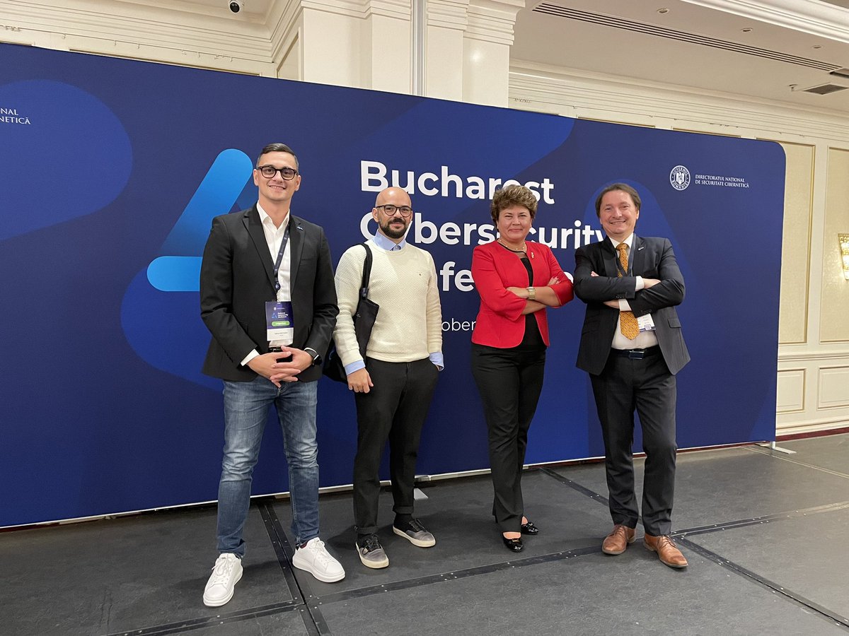 mihairotariu's tweet image. #BucharestCybersecurityConference officially over. It was a great opportunity to finally meet a lot of friends from the community and also foster valuable relationships with great specialists in the field! Now the weekend is here, the right time to decompress, process all the /1