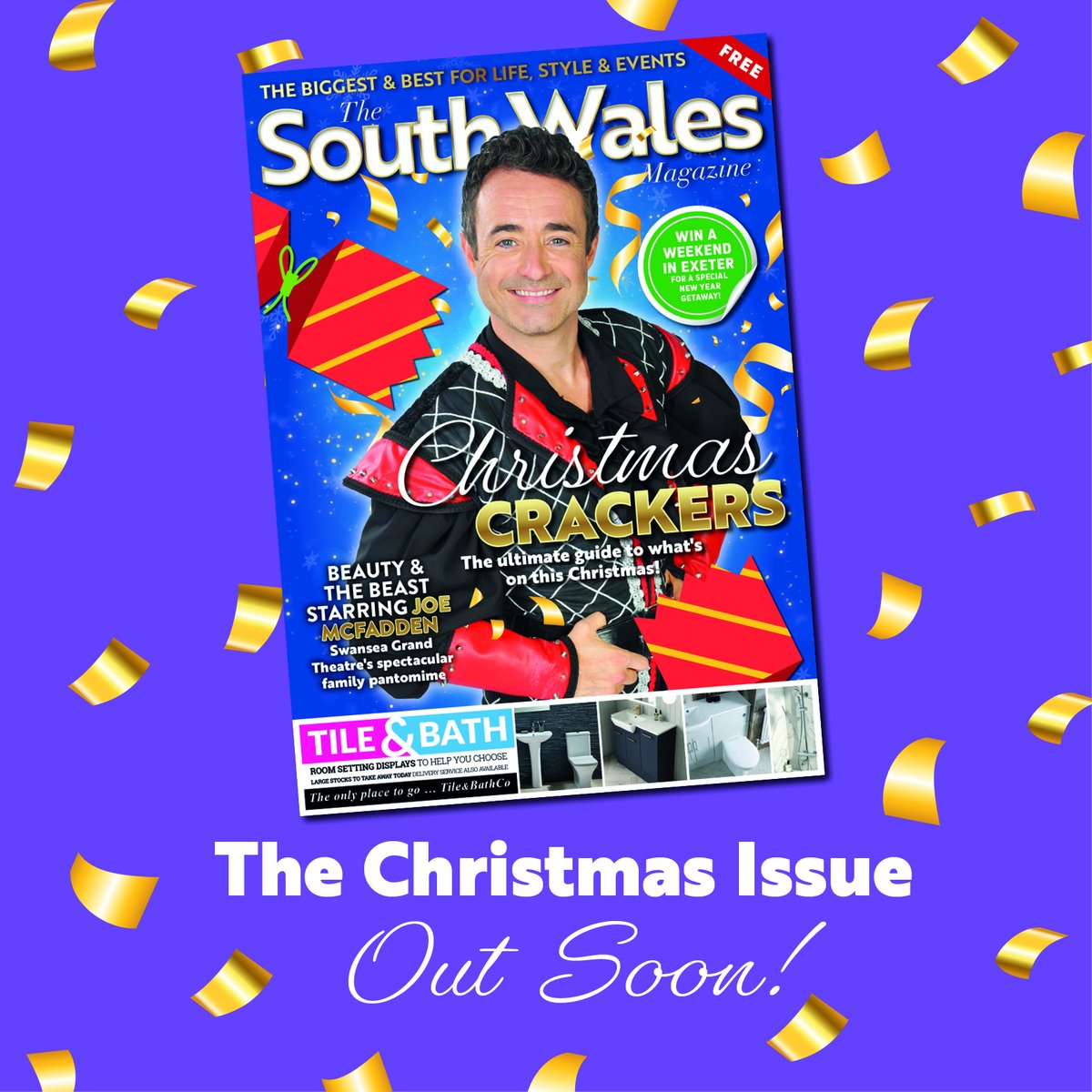 South Wales Magazine (@aroundtownwales) on Twitter photo Ho, ho, ho! Here's a sneak peak of The Christmas issue - out next week, free across South Wales!
<a href="/SwanseaGrand/">Swansea Grand Theatre</a> <a href="/mrjoemcfadden/">Joe McFadden 🧢</a> Ho, ho, ho! Here's a sneak peak of The Christmas issue - out next week, free across South Wales!
<a href="/SwanseaGrand/">Swansea Grand Theatre</a> <a href="/mrjoemcfadden/">Joe McFadden 🧢</a>