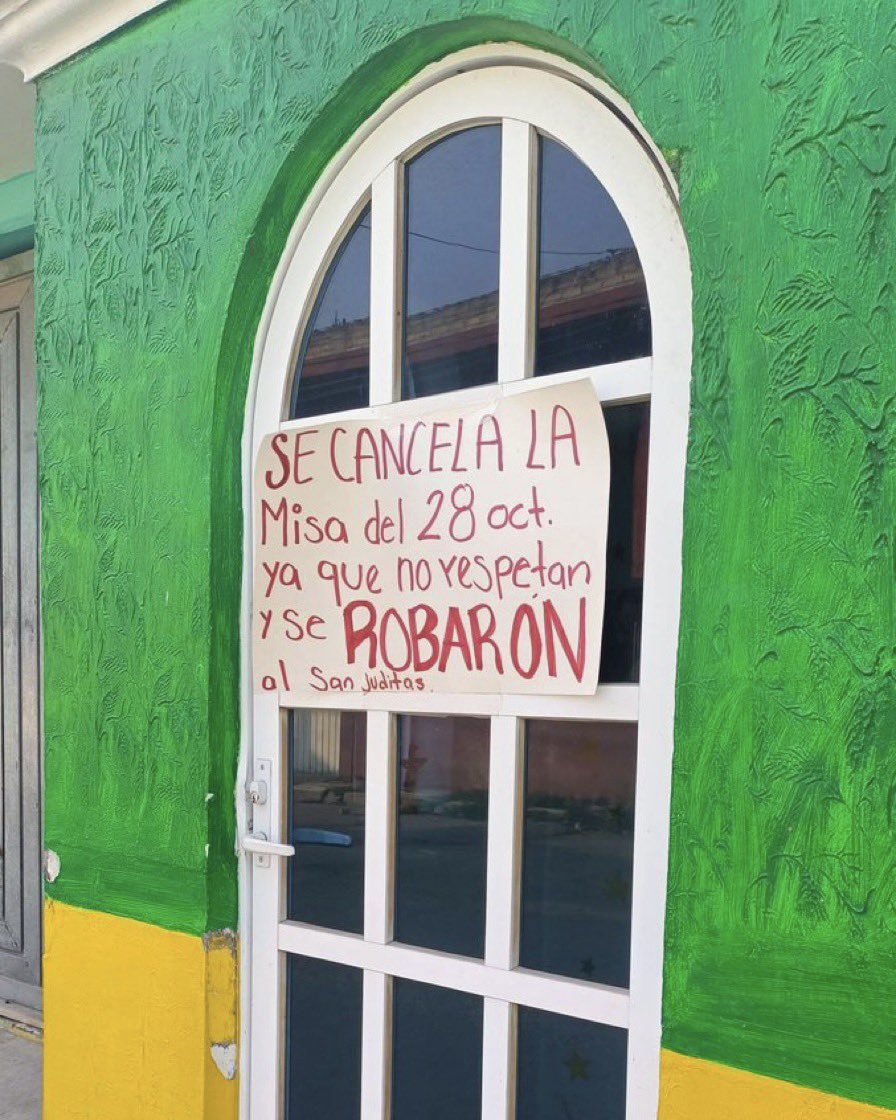 fhersons's tweet photo. Ya ni vengan banda, se cancela el fieston...  #SanJudasTadeo https://t.co/bAd8fFrQAr