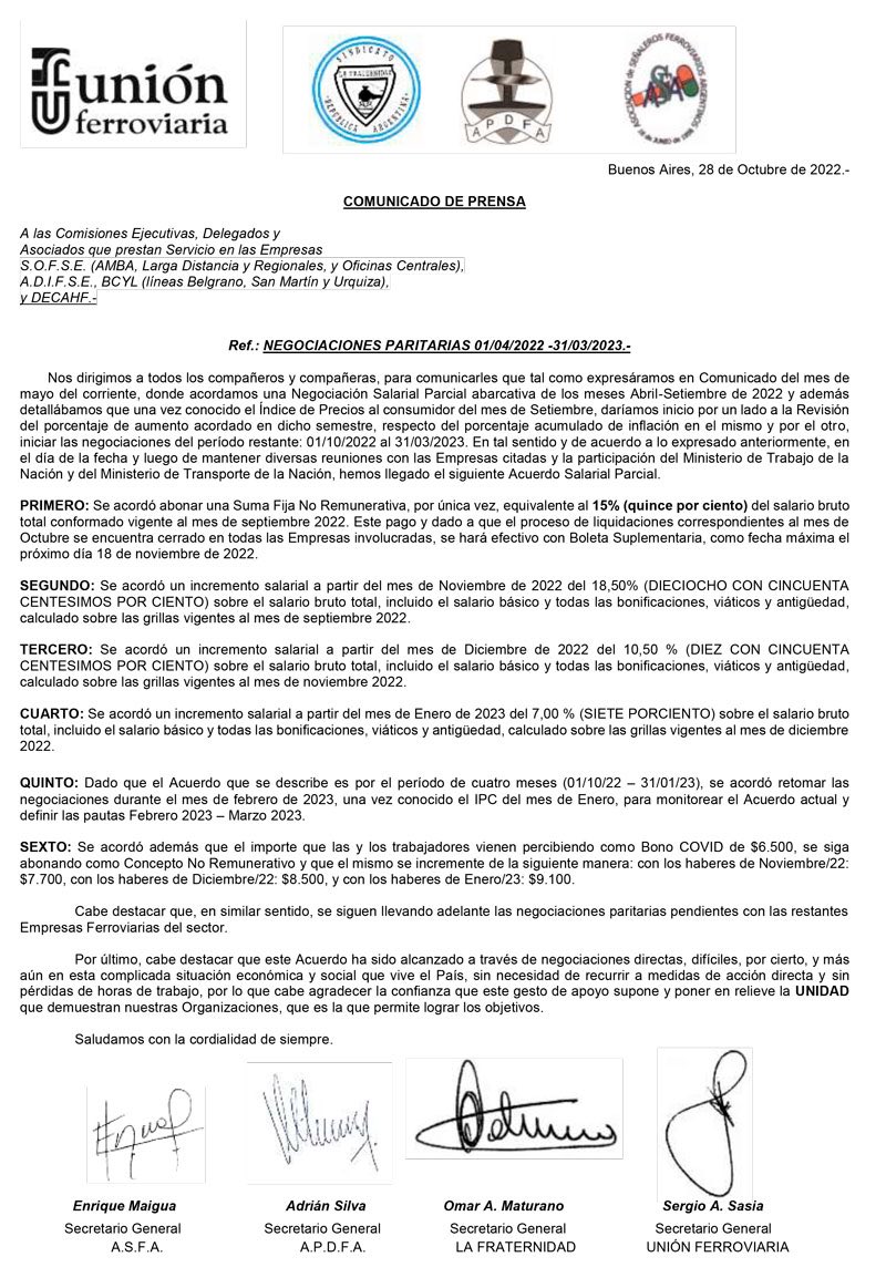 Unión Ferroviaria tweet media