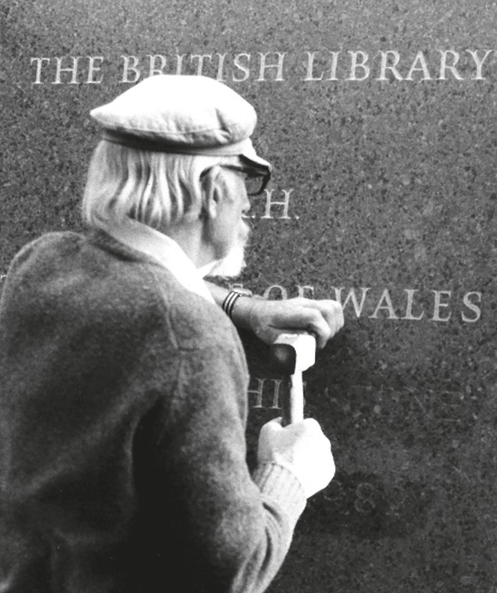 magdalenealumni's tweet image. Exhibition: Will Carter - Man of Letters. 
An important retrospective featuring the wide-ranging portfolio of one of Cambridge’s most respected resident artists, including examples of his #calligraphy, #lettercarving, #printing, and #typefaces. magd.cam.ac.uk/events/will-ca…