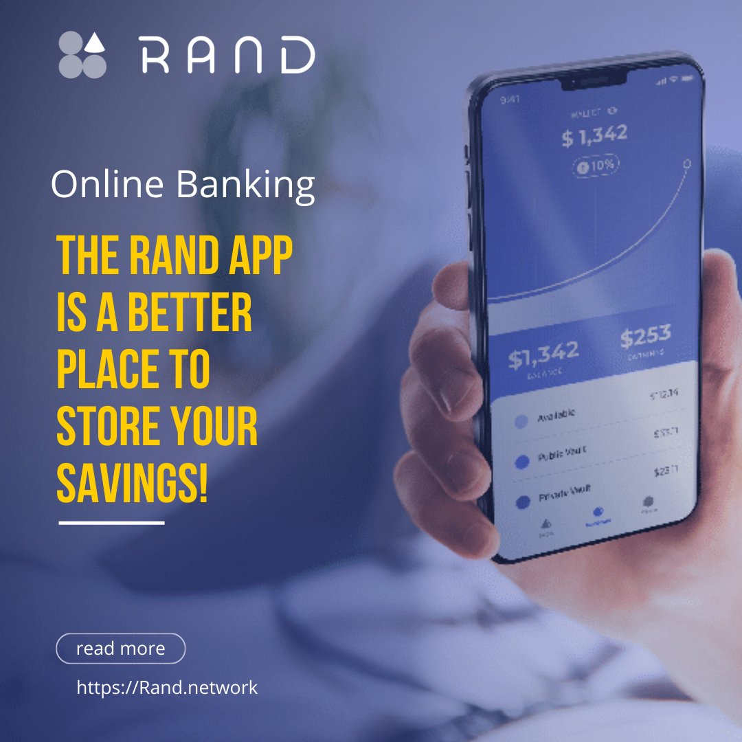 Frey_OE's tweet photo. Banking Evolution With @RandNetwork
🧵
1/
The modern age of technology has brought forth an extensive amount of opportunities.
Banking is a specific aspect that has been majorly integrated.
#RANDMADNESS #RANDAPP #RANDNETWORK #RND https://t.co/lXZMoVNaUR
