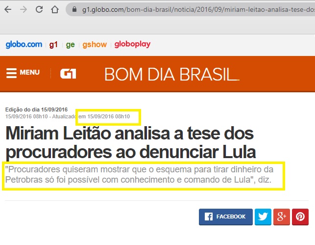 Míriam Leitão on Twitter: 