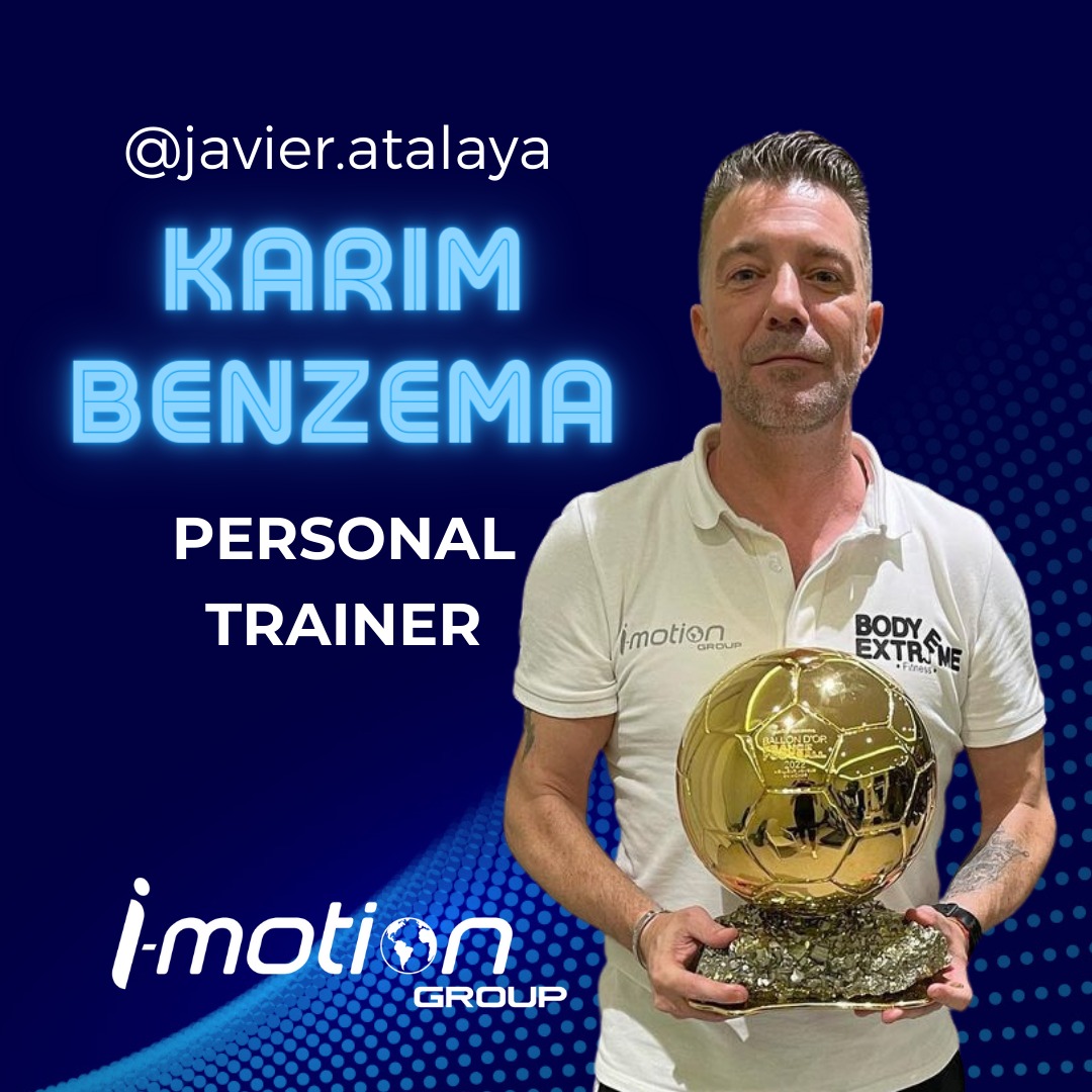 imotiongroup's tweet photo. Today we had the pleasure to receive a very special present from the best football player of the moment @karim_benzema

@javier_atalaya

#emstraining #electrostimulation #ems #electrofitness #emspersonaltrainer #imotion https://t.co/66WcVOdCPb