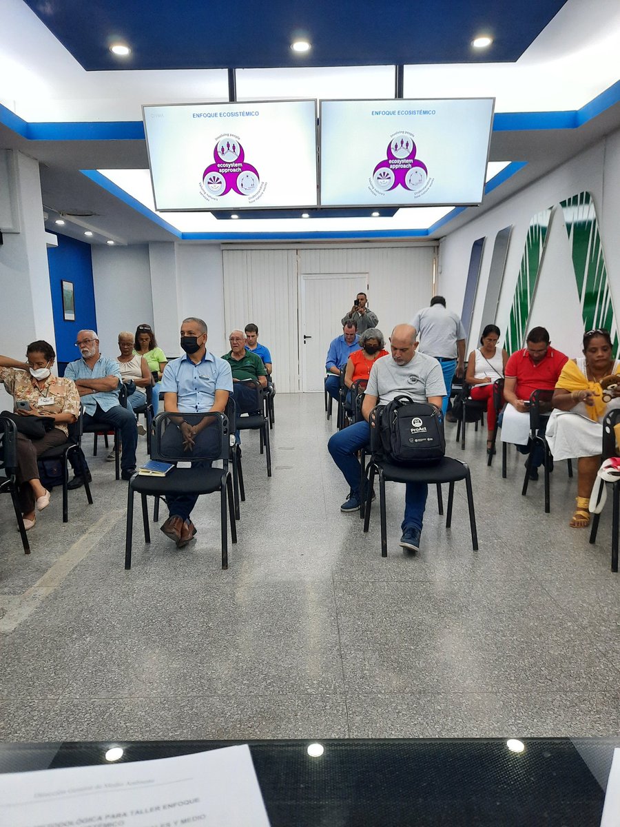 adianez_taboada's tweet photo. ¿Cómo abordar el enfoque ecosistémico? Propuestas de proyectos #TodosJuntos #AmarCuba #AmarLaNaturaleza. Secretaria Técnica del Macroprograma de Recursos Naturales y Medio Ambiente. @citmacuba @ElbaRosaPM @InesMChapman @SANTANACITMA https://t.co/nOWtXzmbob