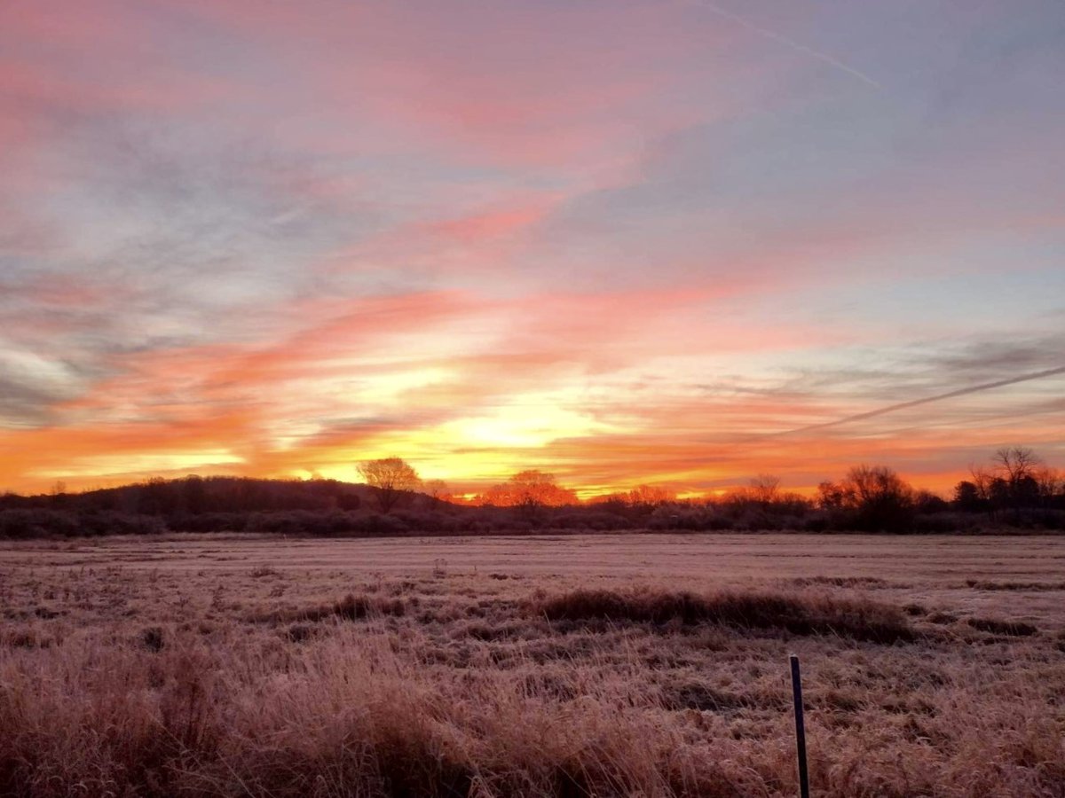 AJ_Mast_WX's tweet photo. It was a frosty sunrise in Corry this morning🌄🥶 9-year-old Trenton Trask made sure to capture to moment! #PAWX #Sunrise #Frost #CorryPA https://t.co/Vi8bE8SasY